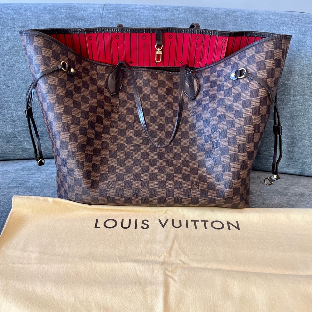 Louis Vuitton Neverfull GM Damier Ebene Canvas
